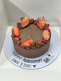Chocolate Strawberry, eggless, freshly baked by Oh! My Dessert in Vikaspuri, West Delhi