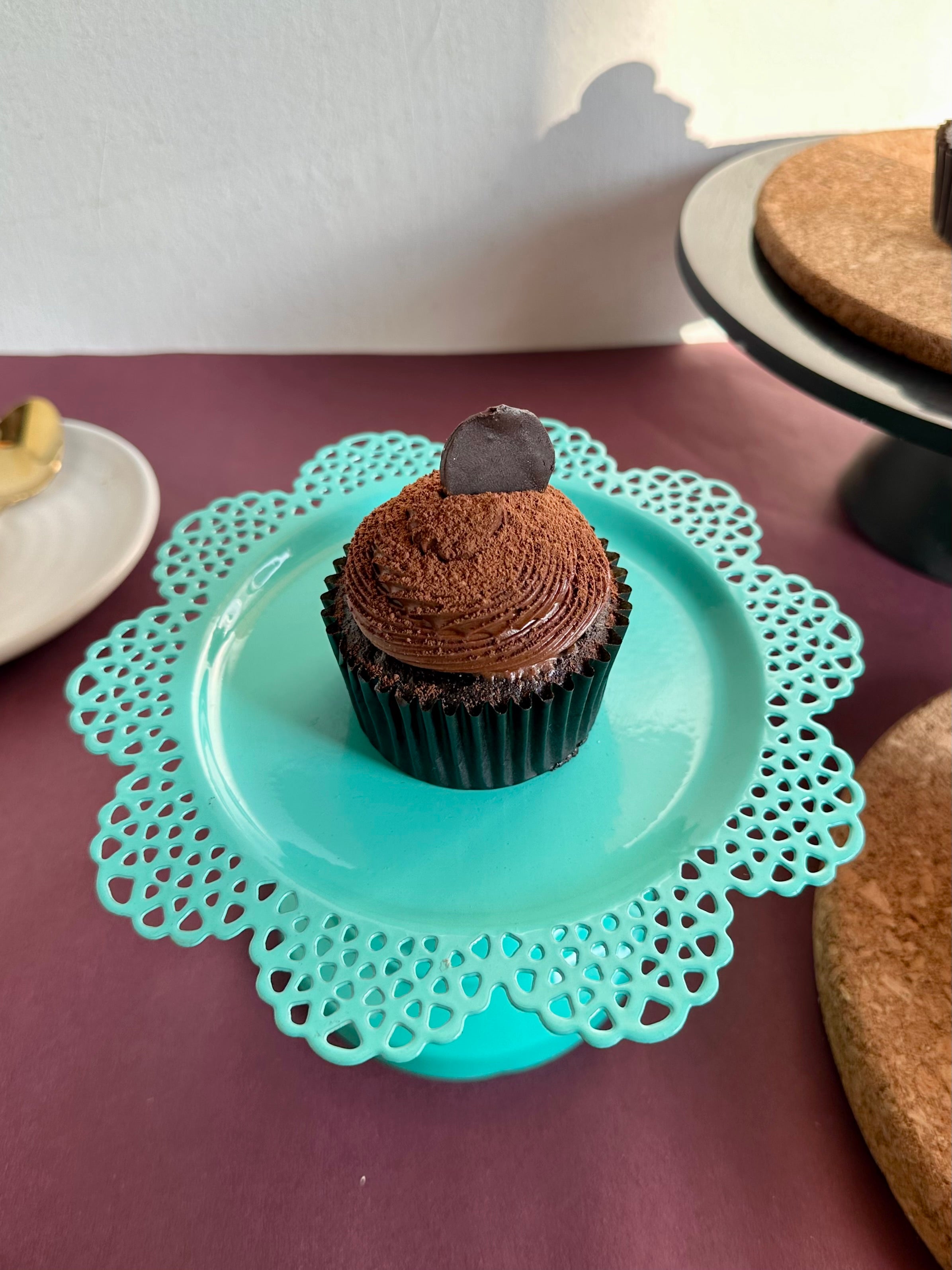 Chocolate Overload Cupcakes, eggless, freshly baked by Oh! My Dessert in Vikaspuri, West Delhi
