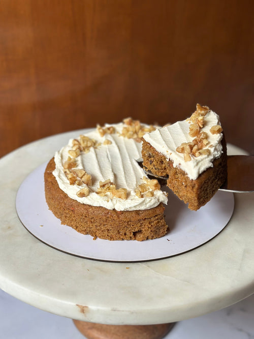 Carrot, Cinnamon & Cream Cheese Tea Cake